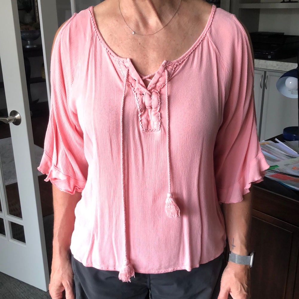 Top • Peach • Anthropologie